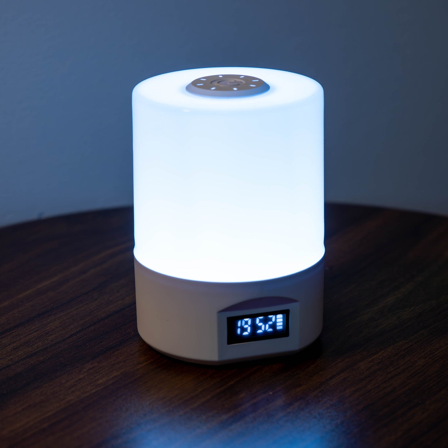 Lampă LED cu Ceas – Touch & USB Recharge