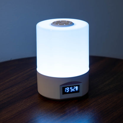 Lampă LED cu Ceas – Touch & USB Recharge