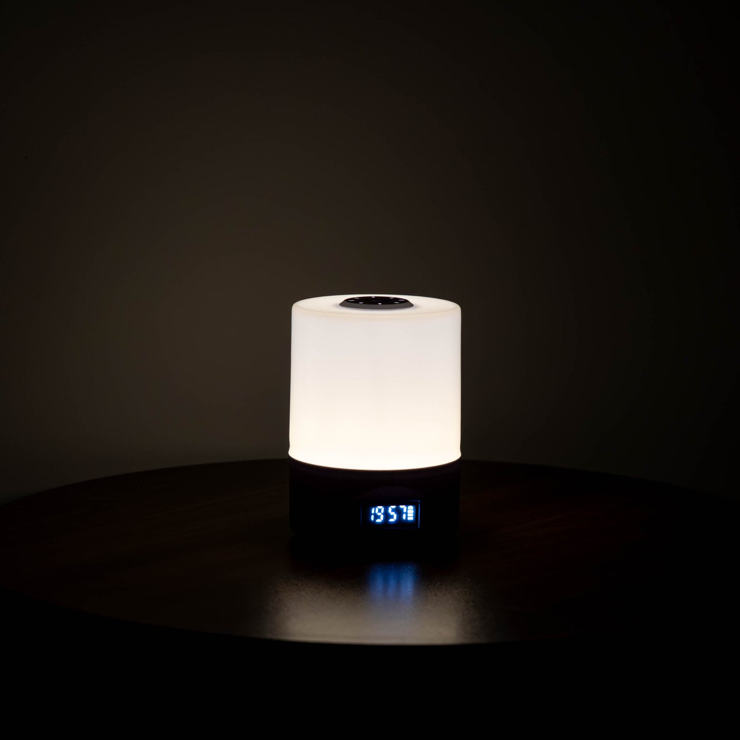 Lampă LED cu Ceas – Touch & USB Recharge