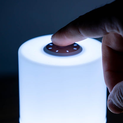 Lampă LED cu Ceas – Touch & USB Recharge